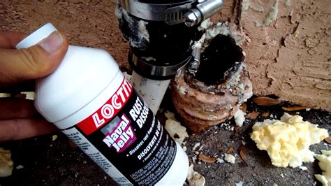 Cast Iron Sewer Pipe Repair Epoxy